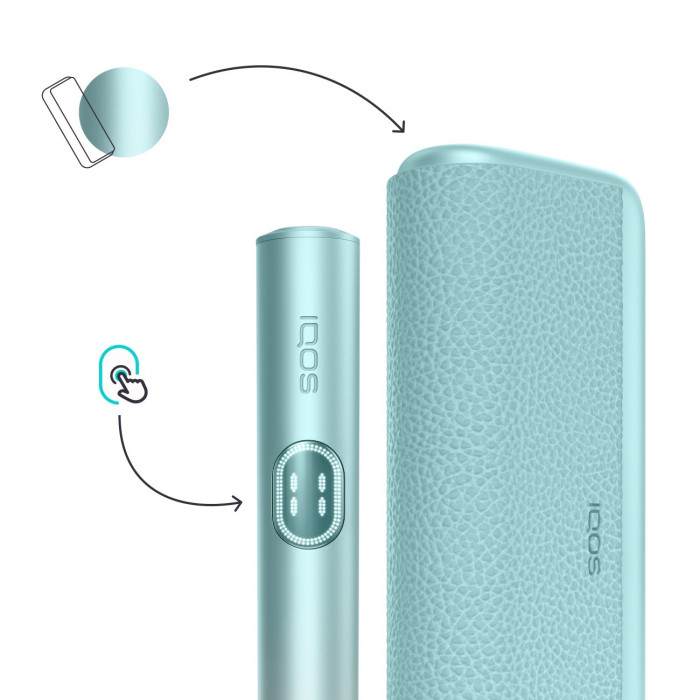 Пристрій IQOS ILUMA PRIME i Model Breeze Blue купити за вигідною